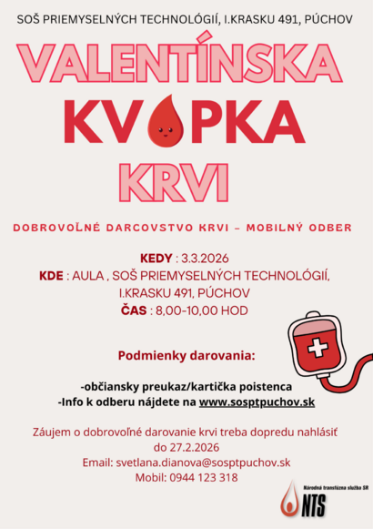 Valentínska kvapka krvi 