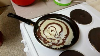 Zebra palacinky