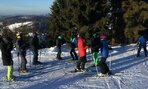 Január: rok začal dobre, tradične lyžiarskym výcvikom na Veľkej Rači. Počasie prialo...