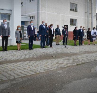 Slávnostné otvorenie školského roka, otvorenie dielní a jedálne