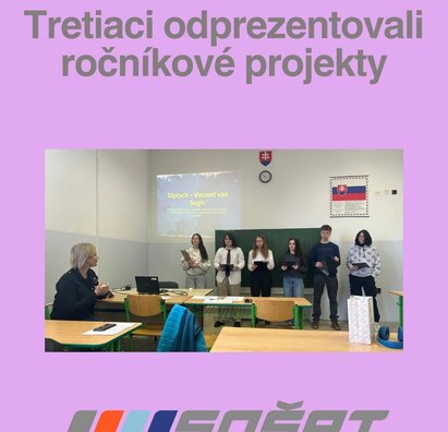 Obhajoba ročníkových projektov