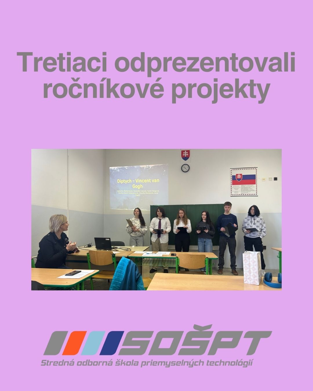 Tretiaci odprezentovali ročníkové projekty: zručnosti, kreativita aj poučenie o AI