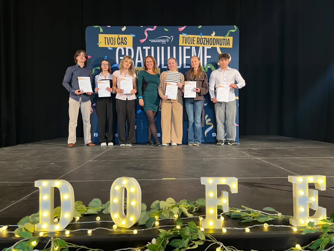 Aj naši študenti sú zapojení v DofE