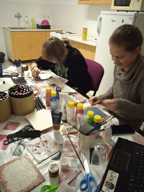 Vianočné ozdoby  vyrobené rôznymi technikami